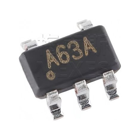 Changdian/Changjing LM321, A63A silkscreen, SOT-23-5 package, surface mount operational amplifier IC chip, electronic component, 5 pieces, packed and shipped.