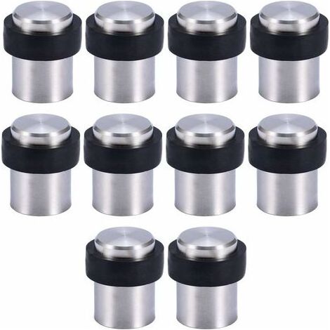 10 x 4,5 cm Edelstahl-Türstopper, Türstopper, Türblocker - READCLY (1/5)