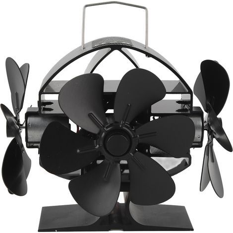 Heat-powered wood stove fan, wood burner fan, 18 blades, Eco Fire Fan (1/5)