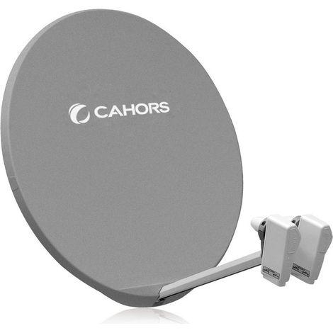 Antenne Satellite Fibre - Cahors SMC 100 V2 - 100cm, Bandes de fréquence 10,7 - 12,75 GHz, Gain à 12,625 GHz 39,7 dB (1/2)