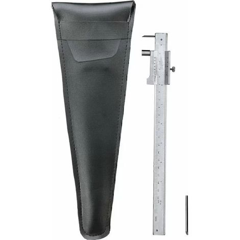Calibrador De Trazado - Punta De Metal Duro - Rango 0-200 mm - Precisión ±0,05 mm - Acero Inoxidable Y Acero Al Carbono - Escala Métrica E Imperial - 1 Unidad (1/5)
