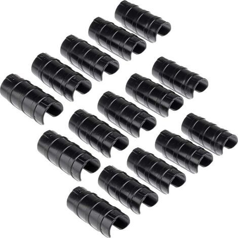 15 pièces 32mm/1.26 "jardin bâtiments Tube Clip serre cadre tuyau Tube Film Clip pour serre bannière cadre abris (1/4)