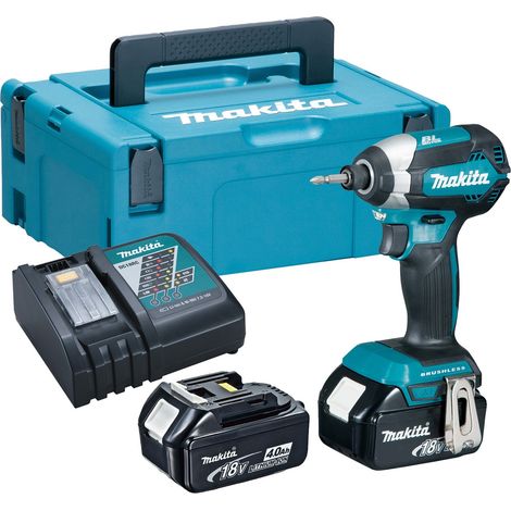 Makita DTD153RMJ 18V LXT Lithium Brushless Impact Driver - 2 x 4.0ah Batteries (1/4)