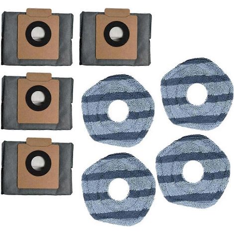 Accessoires pour aspirateur robot X10 Pro Omni/X8 Pro : chiffon et sac à poussière (1/5)