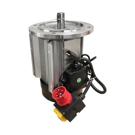 Ersatzmotor Industriemotor 400V 12A 5,1kW Schalter Motor Holzspalter