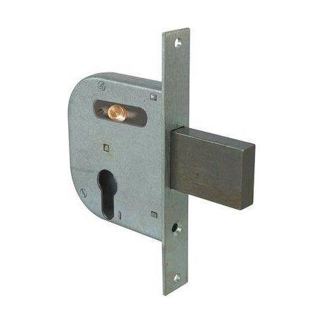serratura da infilare per cancelli art. 42032 cisa e50 - scatola 84,5x95 mm