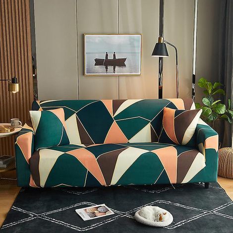 housse De Canap 2 Place 140-180cm Vert Couverture Canap Avec Accoudoirs Moderne Couvre Canap Elastique Universelle Revtement De Canap Housse De Pr (1/4)