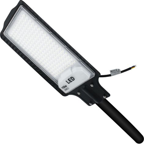150W Réverbère Extérieur,6500K Lampadaire LED Extérieur avec IP66 étanche, Lampe de Sécurité Projecteur LED pour Jardin, Cour, Route, Garage (1/5)