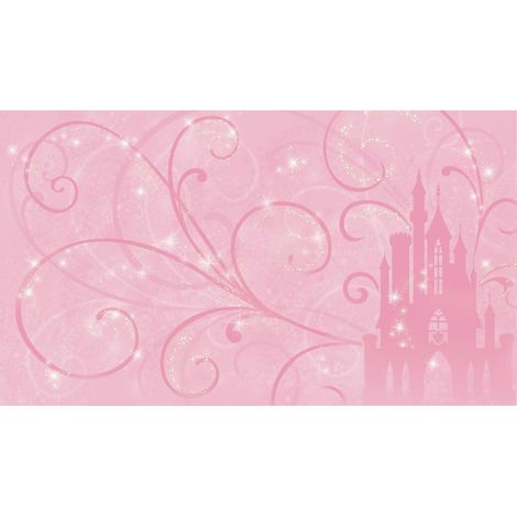 Papier peint panoramique encollé Disney Princesse Château féérique - 320 cm x 182,88 cm (1/3)