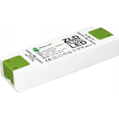 Alimentation LED 12 V CC 24 W ZLD 24-12LF 2,0 A 19712-9024 (1/3)