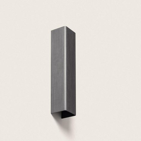 LED-Wandleuchte 12W Metall Columbus M Silber