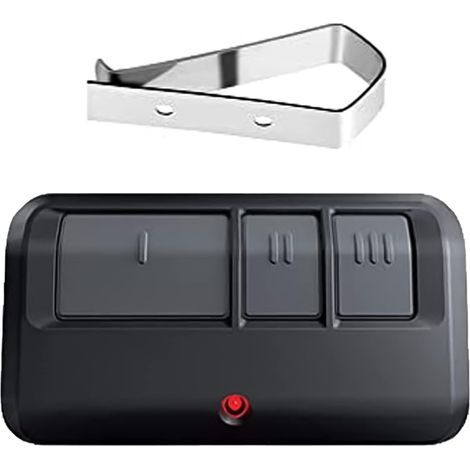 Ouvre-porte de garage universel à 3 canaux, 3 boutons avec bouton d'apprentissage violet, orange, rouge, vert, jaune, compatible avec Liftmaster Chamberlain Craftsman (1/5)