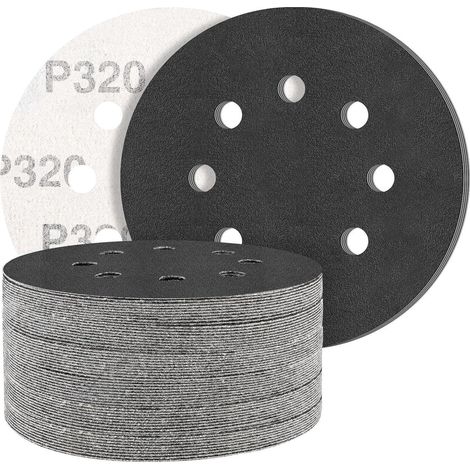 Schleifscheibe Siliciumcarbid 125mm Klett 8 50 Stück - 320 Körnung (1/5)