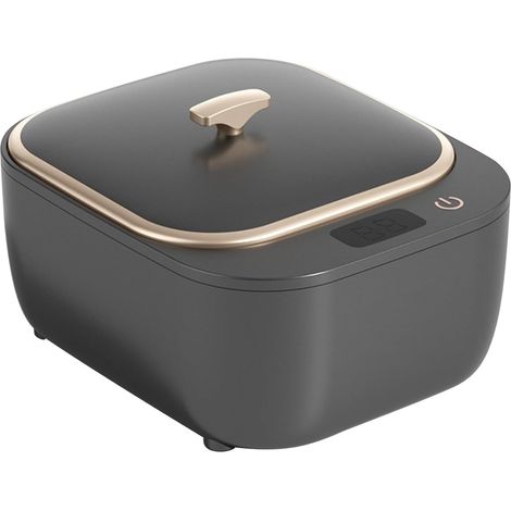 Machine de nettoyage à ultrasons, équipement de nettoyage à ultrasons, cuve de nettoyage à ultrasons, cuve de nettoyage à ultrasons 48 kHz, 3 modes de durée, acier inoxydable (1/5)