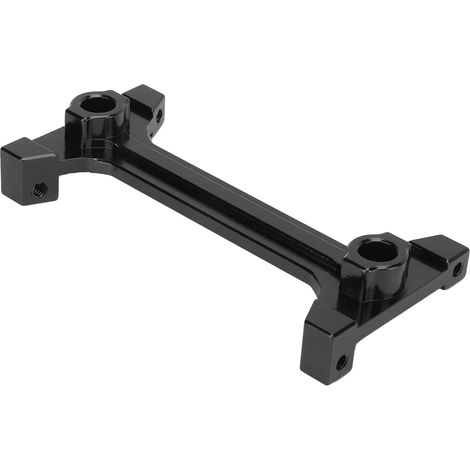 Support de carrosserie arrière en alliage d'aluminium 1/6, accessoire amélioré pour voiture RC SCX6 Crawler, noir (1/5)