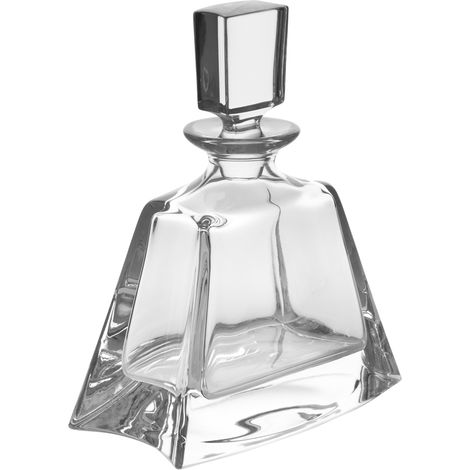 Table Passion - Carafe Flat 70 cl en cristal hauteur 21 cm (1/2)