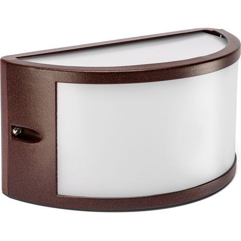 Applique LED murale mod. Segovia couleur corten (1/4)