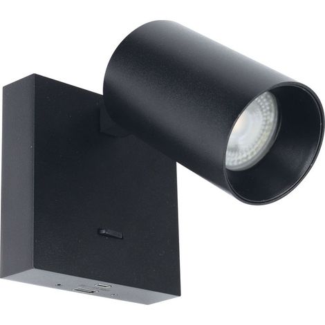 ELISE Liseuse murale orientable GU10 CCT 3000/4000K 5W ARIC (1/5)