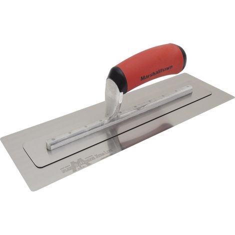 Frattazzo lisciante Marshalltown PermaFlex con lama molto flessibile, spatola leggera in acciaio inox, ideale per muratori a secco e stuccatori, dimensioni della frattazzo: 305x127 mm (1/3)