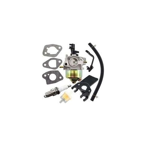 Carburateur générateur avec joint isolateur détanchéité, filtre à essence, bougie dallumage pour GX160 GX200 168F 5,5HP 6,5HP 2KW 3KW 196cc 163cc Générateur de moteur tondeuse à gazon (1/4)