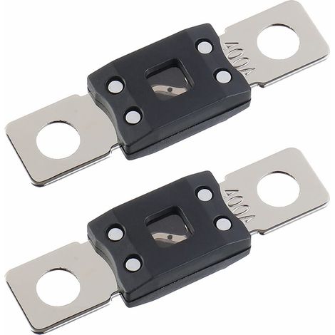 Fusible à visser, convient aux voitures, camions, véhicules de chantier, bus et camping-cars, 400A (2 pièces). (1/2)