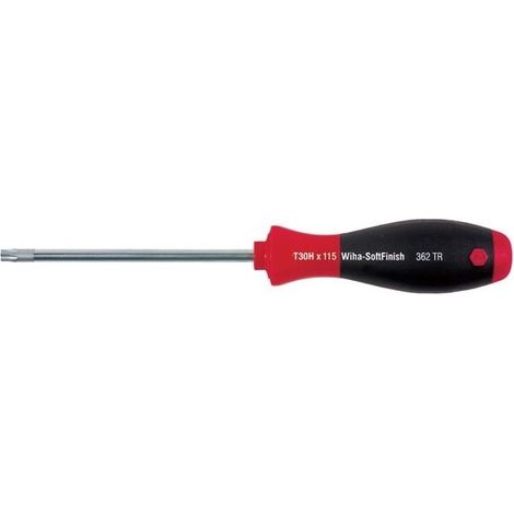 Wiha - tournevis torx® tamper resistant softfinish® t15h x 80mm -  362tr