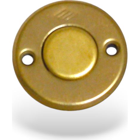 Pulsante di ricambio in ottone per elettroserrature CISA 0611/00
