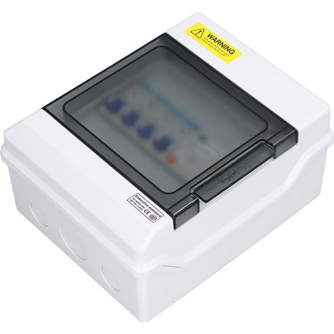 Tableau de Protection 3 Modules 63A 30mA avec Disjoncteur Différentiel et 3 Disjoncteurs (6A, 16A, 32A) - Style Australien 230V