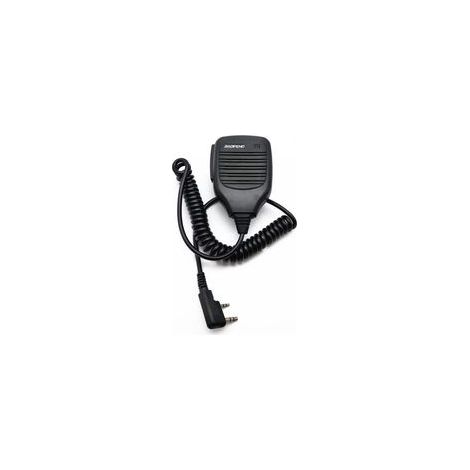 Micro Haut-Parleur 2 Broches Talkie Walkie Micro Portable Compatible avec Talkie Walkie Baofeng UV-5R BF-888S BF-88E RT24 RT22 RT27 Kenwood WOUXUN TYT HYT (1 Pcs) (1/5)