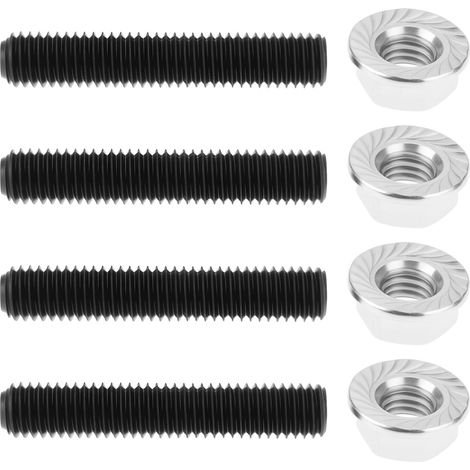 Kit de 4 Goujons Et écrous D'échappement M8x1,25 pour VTT Compatible avec Raptor Rhino Grizzly Et Viking 700 (réf. 95612-08625-00). (1/5)