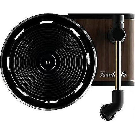 Diffuseur de parfum d'ambiance pour voiture en forme de tourne-disque - Clip pour grille d'aération - 3 pastilles d'aromathérapie - Tourne-disque (1/3)