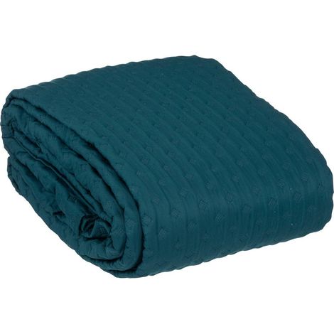 Copriletto kalia 240x260cm blu egeo - Atmosphera créateur d'intérieur (1/3)