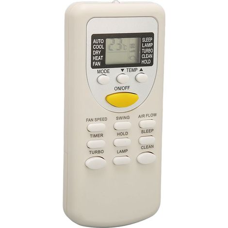 1 télécommande pour climatiseur, universelle, compatible ZH JT03 et JT01, design compact, ABS, piles AAA non incluses (1/5)