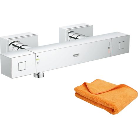 Mitigeur douche thermostatique GROHE Grohtherm cube + microfibre (1/2)