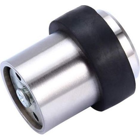 Butoir De Porte - Acier Inoxydable - Monté Au Sol - 4 5 Cm - Pour Portes Intérieures Et Extérieures - 1 Pièce (1/5)