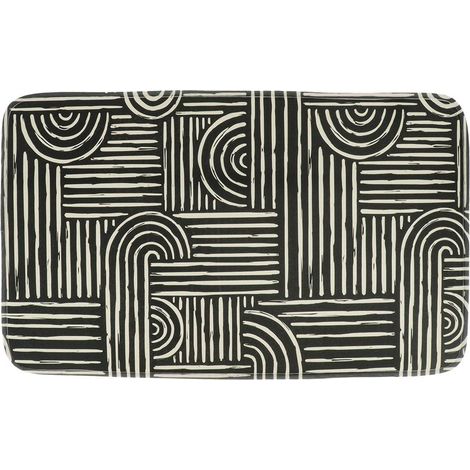 Tappeto in microfibra stampata 45x75 cm - vibrazioni etniche - Tendance
