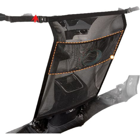 Red para perros para coche, red universal para separar a los perros del asiento delantero, barrera de seguridad, 69 x 57 cm (1/5)