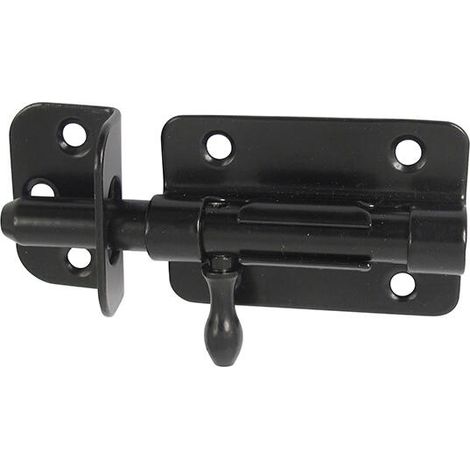 Caja de cerradura atornillable + placa de cierre negra de 10 mm AFBAT (1/3)