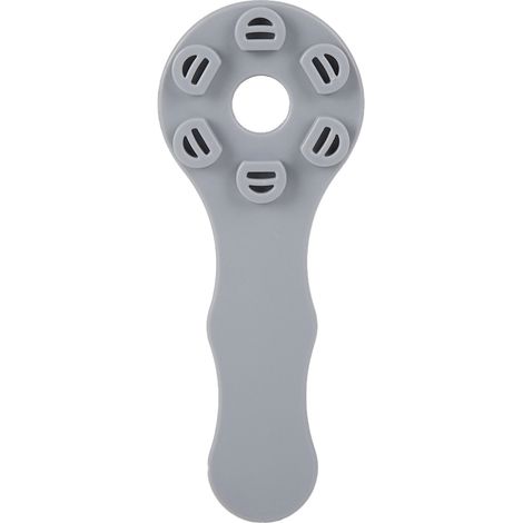 Clé de valve à air PVC 6 rainures grise pour bateau gonflable kayak radeau canoë pneumatique (1/5)