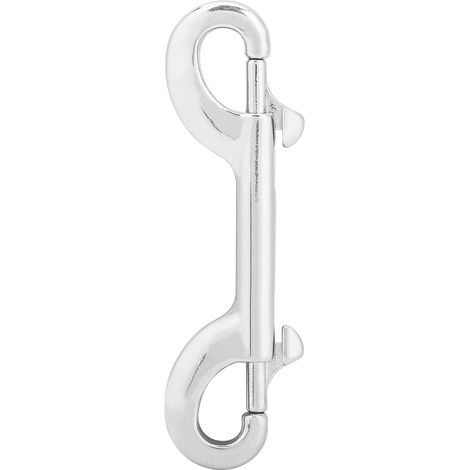 Lot en acier inoxydable 316 à double extrémité pour BCD, mousqueton de plongée robuste