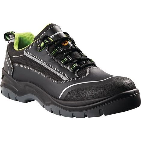 Chaussure de sécurité Kuba taille 44 noir/vert S3 SRC ESD EN ISO 20345 microfibr (1/3)