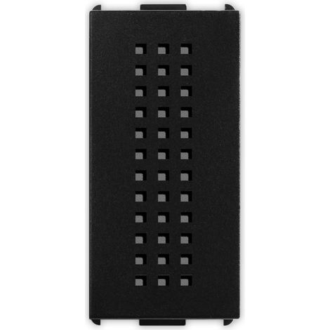 Suoneria 12V 50-60Hz 1 modulo Nero serie Pixia Master 14350