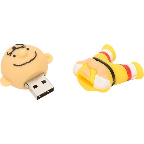 Clé USB 2.0 au design cartoon, accessoire mignon pour le transfert de données musicales, 16 Go (1/5)