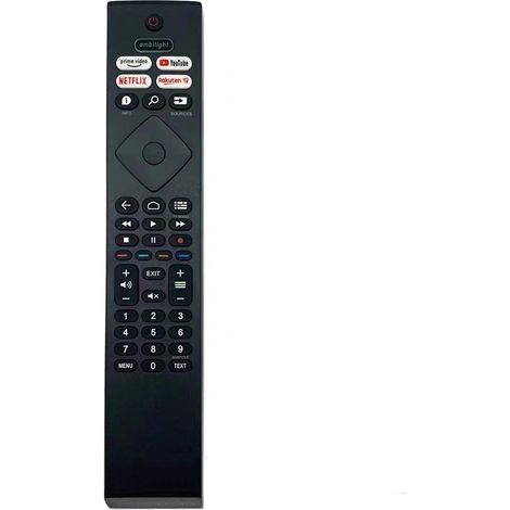 Télécommande universelle BRC0984501 pour téléviseur connecté Philips, télécommande de remplacement pour TV LED et écran (1/4)