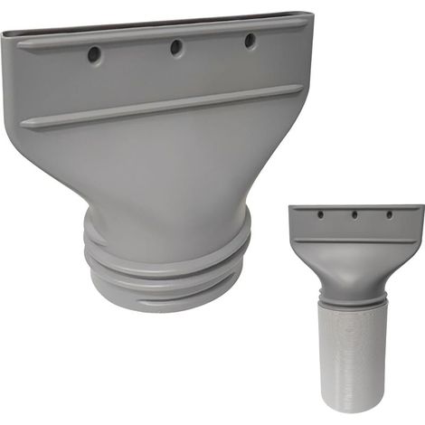 Adaptador plano para manguera de drenaje de aire acondicionado - 130 mm y 150 mm de diámetro - Para aire acondicionado portátil y coche (1/5)