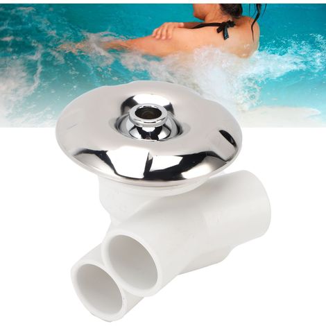 Masajeador de aire para spa robusto y fácil de instalar, fabricado en acero inoxidable de 19 mm (3/4 de pulgada) y PVC. (1/5)