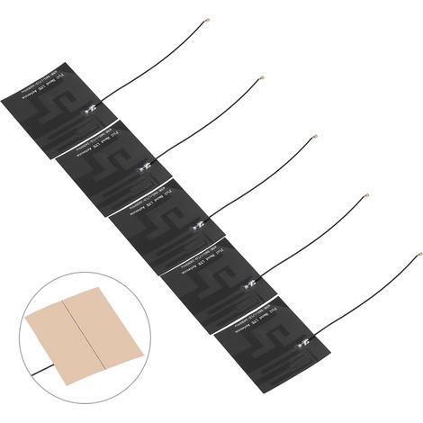 5PCS Antenne Interne 2G 3G 4G Haute Performance NZ4GFPC005 avec Connecteur IPEX pour Réseaux GSM GPRS (1/5)
