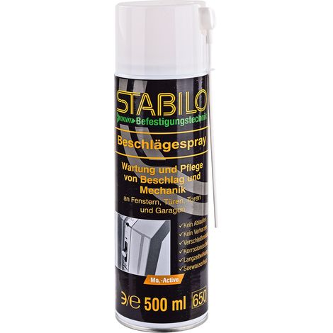 Stabilo Beschlägespray 500ml Wartungs- und Pflegemittel für Fenster, Türen und Tore (1/5)