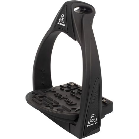ACAVALLO Staffe Flexia panca flessibile NERO alluminio - silicone (1/3)