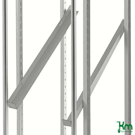 Ripiano per scaffali, scaffalature LxPxH (mm) 592 x 408 x 25 Kongamek KM167-H